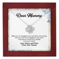 Dear Mommy Necklace from Baby Pregnancy Gift for Mom-to-Be