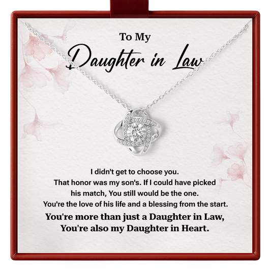 Daughter in Law Necklace from Mother in Law Wedding Gift