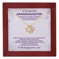 Granddaughter Necklace from Grandma or Grandpa Birthday Gift