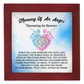Mommy of an Angel Necklace Miscarriage Memorial Gift for Mom