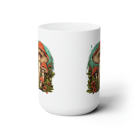 Aesthetic Goblincore White Mug 15oz