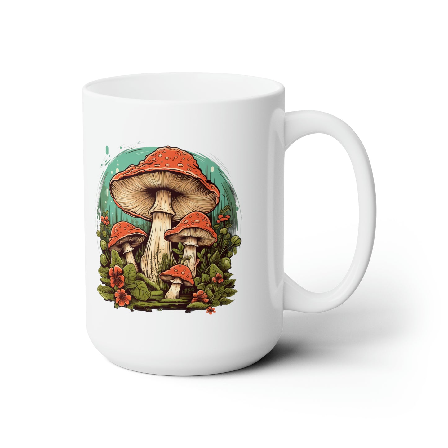 Aesthetic Goblincore White Mug 15oz