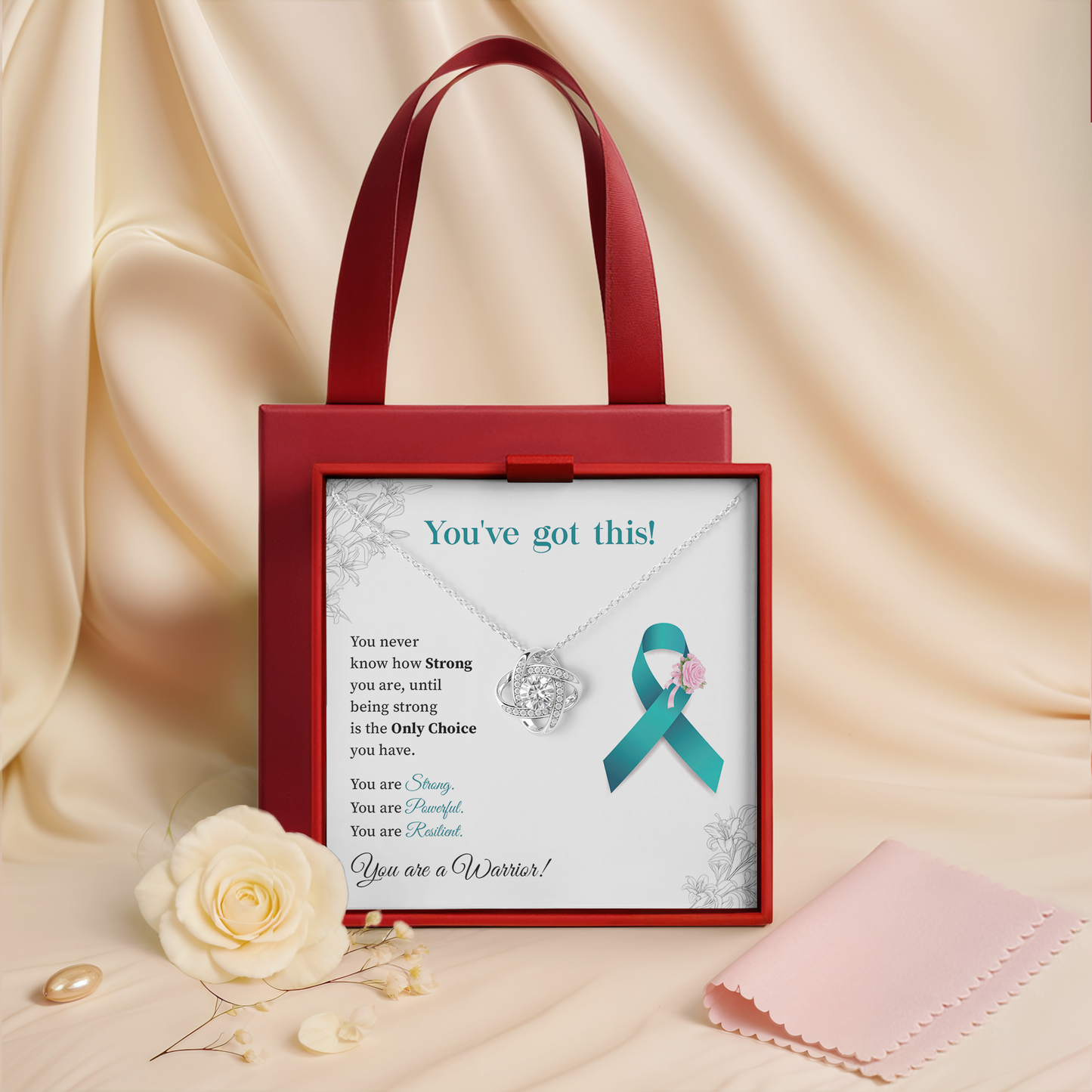 You’ve Got This Warrior Necklace Strength & Encouragement Gift for Her