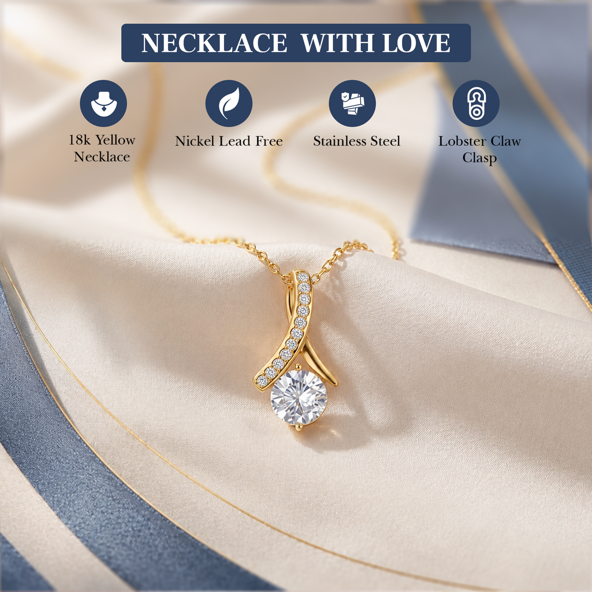 Graduation Necklace for Her College Graduate Congratulations Gift