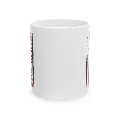 2025 trump 45-47 white, Mug, (11oz, 15oz)