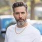 To My Husband Cuban Link Chain, Romantic Gift for Husband, Anniversary Gift from Wife, Meaningful Jewelry for Him