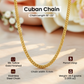 To My Amazing Husband Cuban Link Chain Romantic Gift for Husband, Meaningful Jewelry for Him, Anniversary Gift from Wife