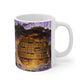 3D Bookshelf Ceramic white Mug 11oz