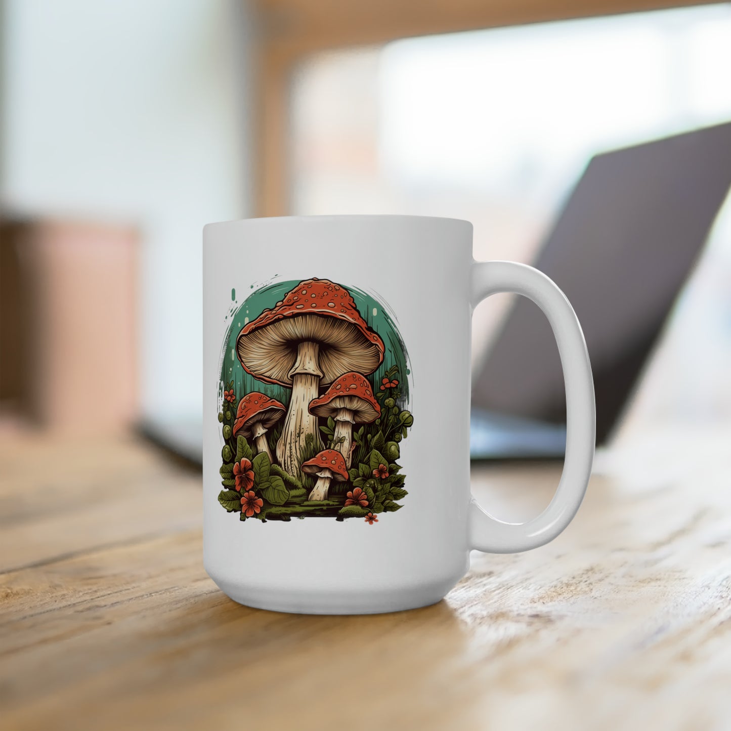 Aesthetic Goblincore White Mug 15oz