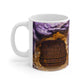 3D Bookshelf Ceramic white Mug 11oz