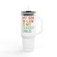 Funny Son-in-Law Tumbler with Handle and Straw – Best Gift for Son-in-Law, Birthday, Father's Day, Christmas