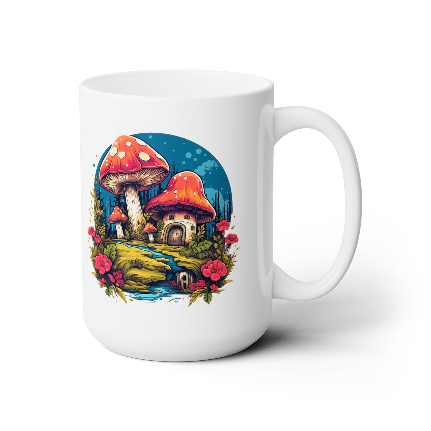 Aesthetic Goblincore White Mug 15oz