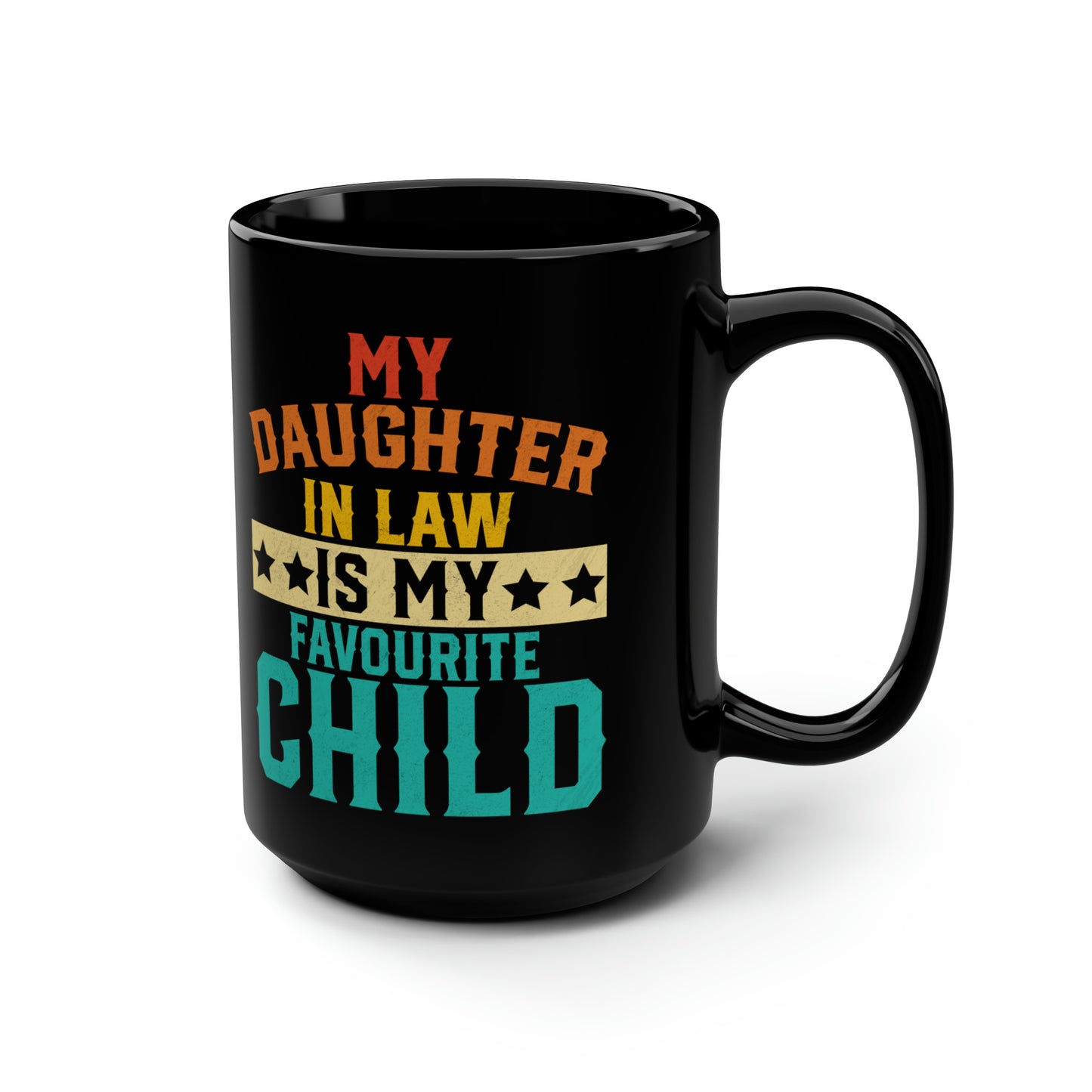 Black Mug, 15oz