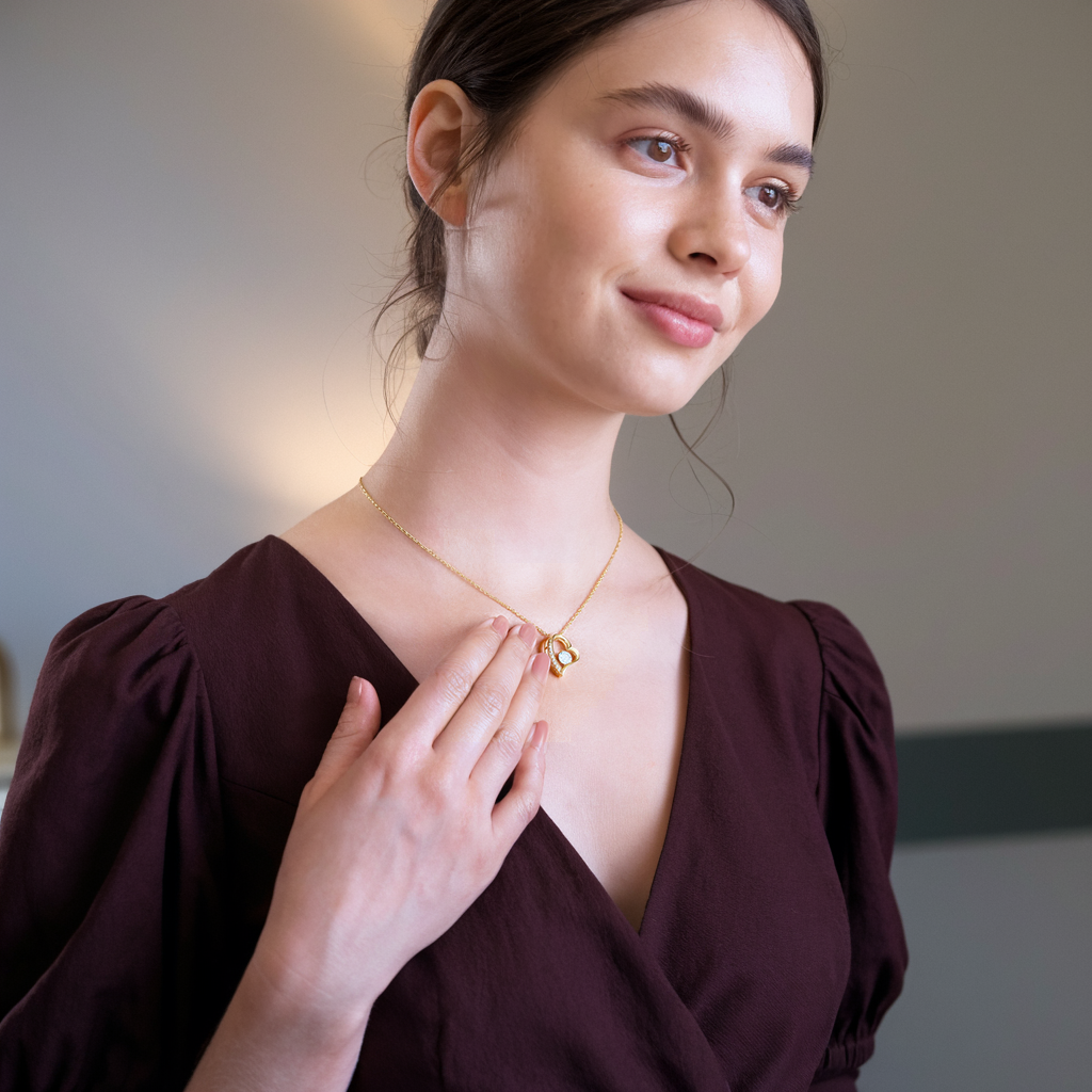 Collar Para El Amor de Mi Vida - Regalo Romántico con Mensaje Te Amo