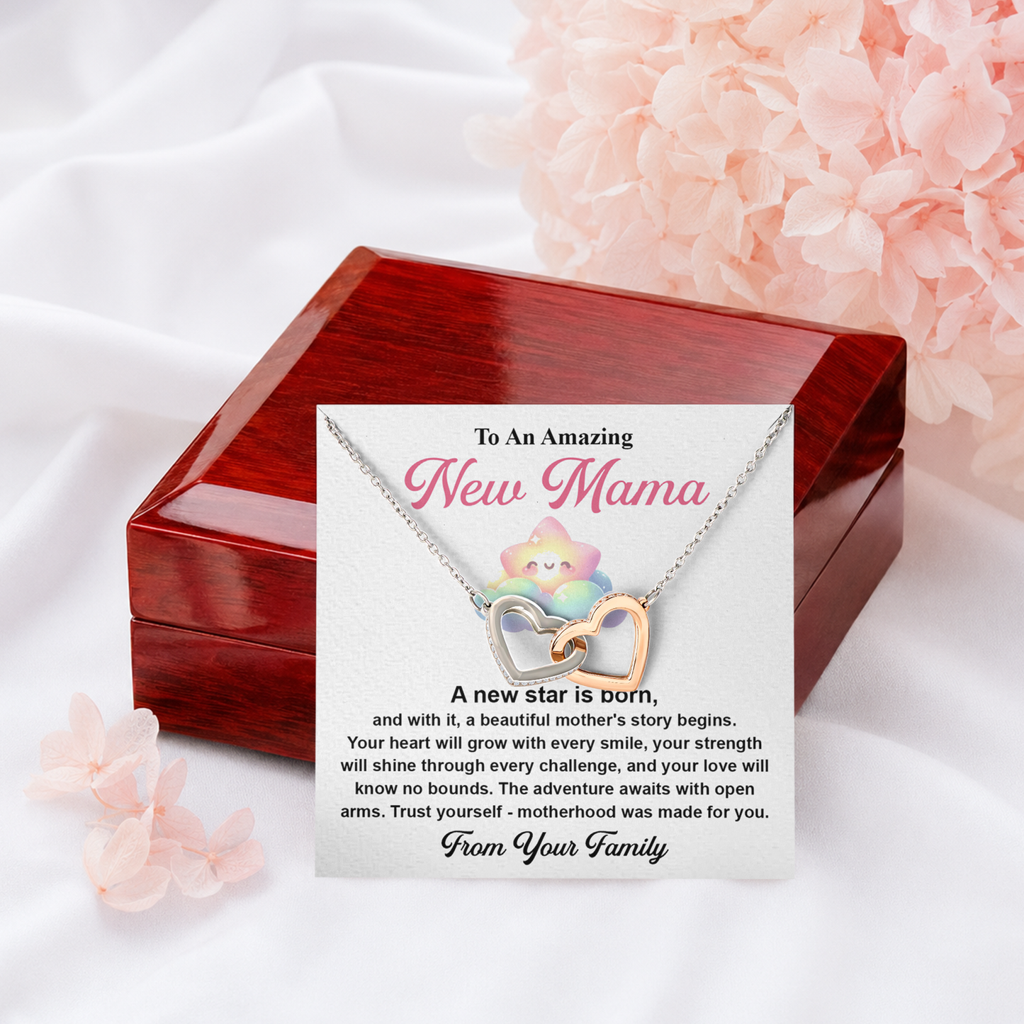 New Mama Gift Sentimental Pregnancy Necklace