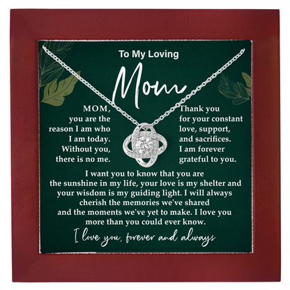 Loving Mom Forever Love Necklace