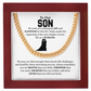 Son Wedding Cuban Chain