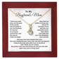 To My Boyfriend’s Mom Necklace, Meaningful Gift from Girlfriend