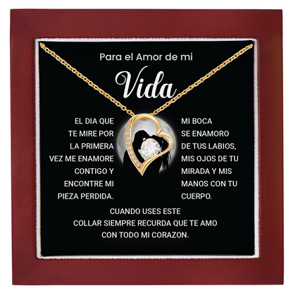 Collar Amor de Mi Vida para Aniversario