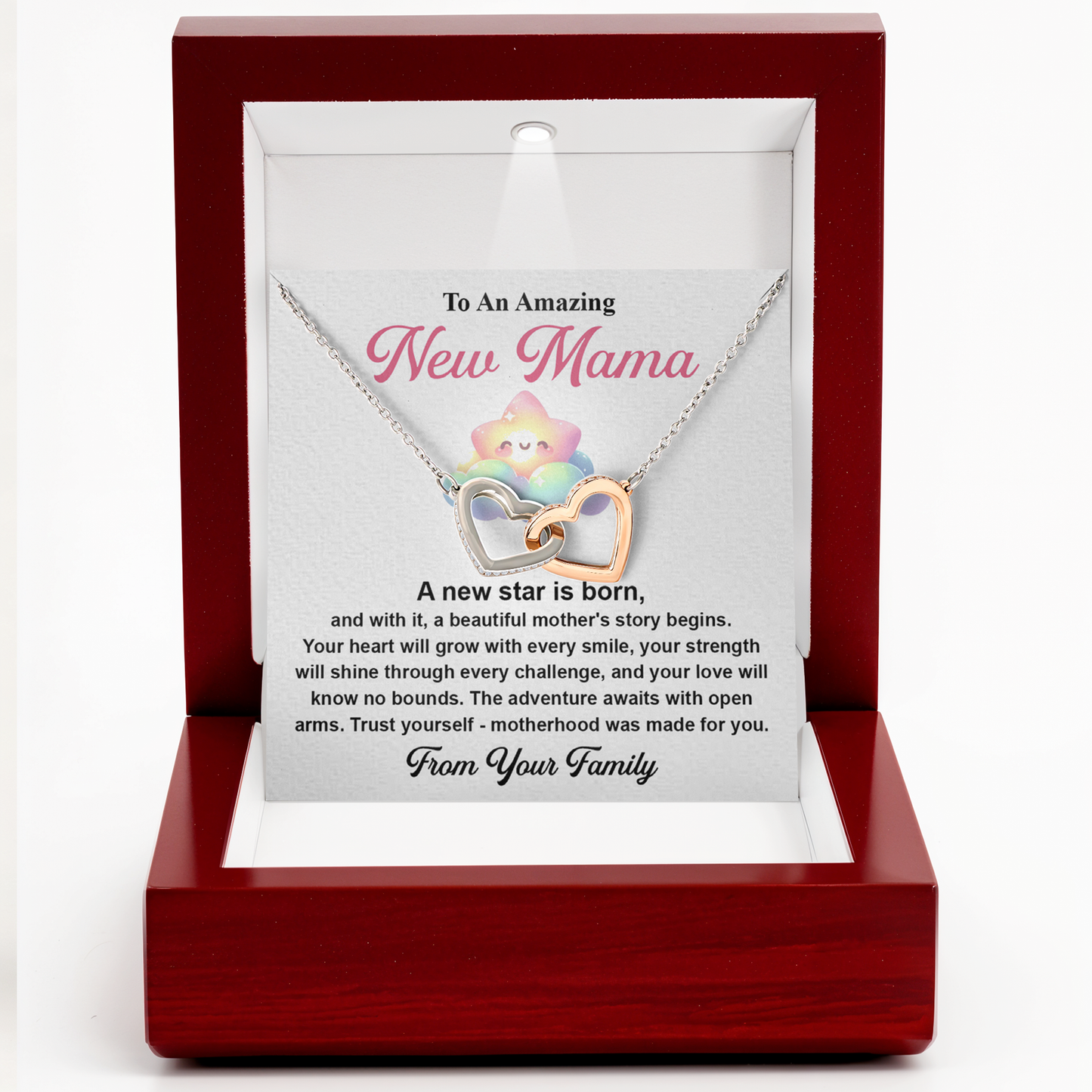 New Mama Gift Sentimental Pregnancy Necklace