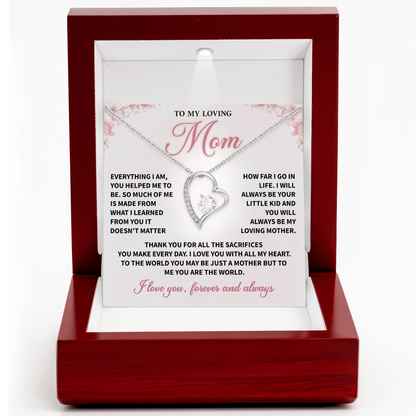 Mom Necklace Gift from Daughter Mother Appreciation Jewelry