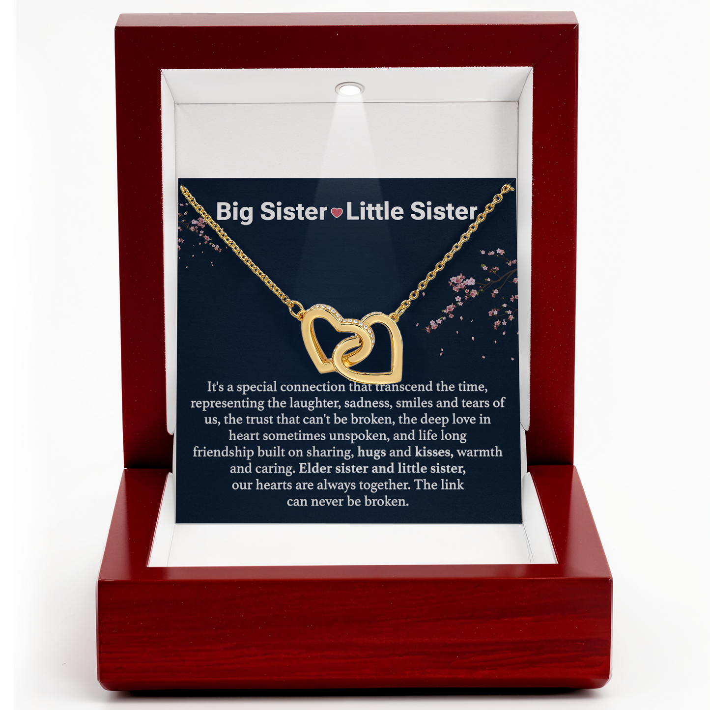 Big Sister Little Sister Necklace Gift Sister Bond Jewelry