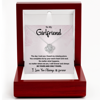 Girlfriend Necklace from Boyfriend Anniversary Gift