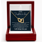 Daughter in Law Necklace from Mother in Law Bridal Shower Gift