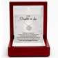 Daughter in Law Necklace from Mother in Law Wedding Gift