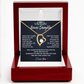 Bonus Daughter Necklace Gift, Sentimental Family Jewelry