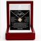 Dad to Daughter Necklace Gift Meaningful Father Daughter Jewelry