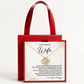 Christian Wife Love Knot Necklace from Husband Anniversary Gift