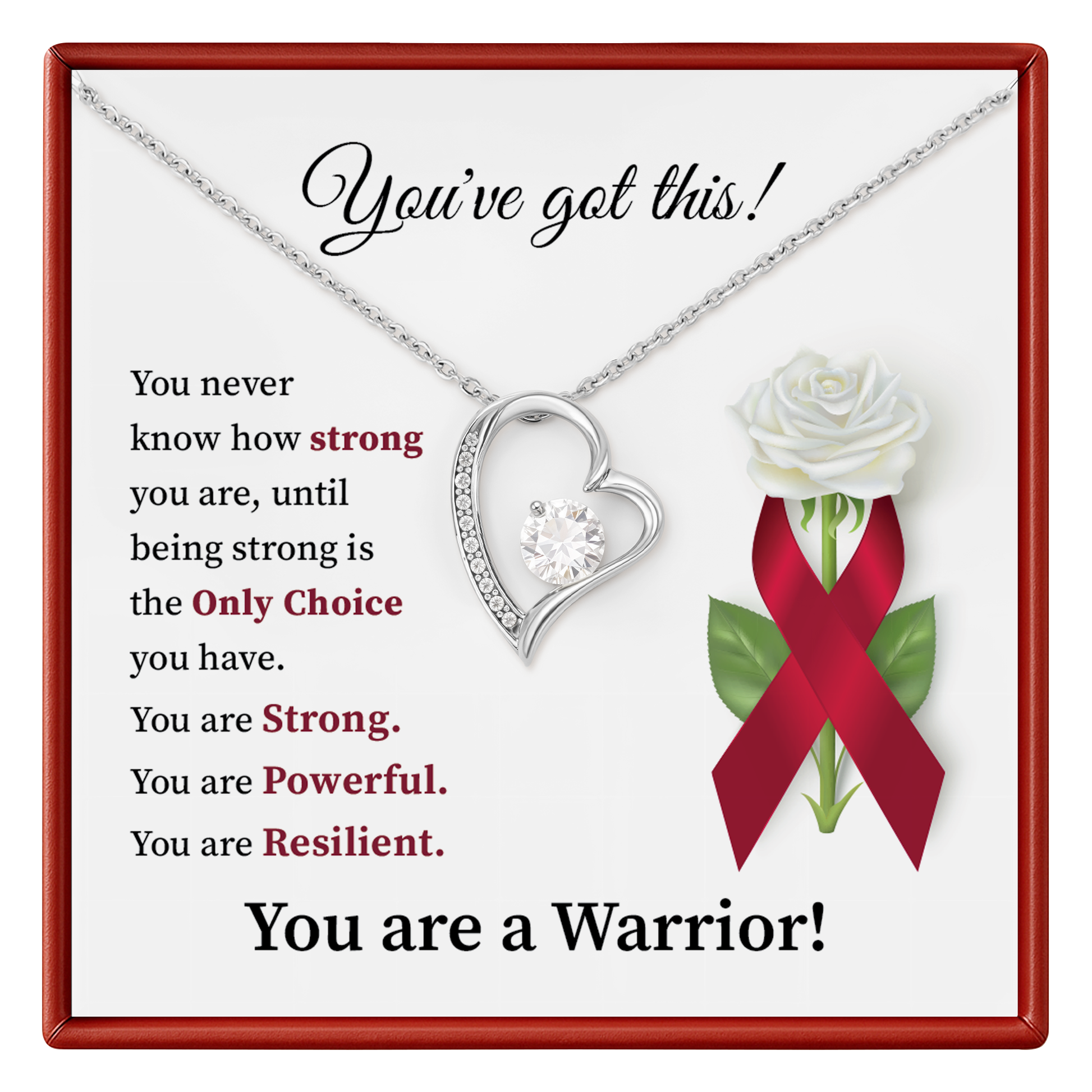 youve-got-this-warrior-heart-necklace gift for her