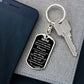 Mom Keychain Gift from Son – Sentimental Dog Tag