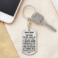Dear Mom Keychain – I Love and Appreciate You Always