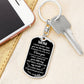 Mom Keychain Gift from Son – Sentimental Dog Tag