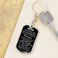 Mom Keychain Gift from Son – Sentimental Dog Tag
