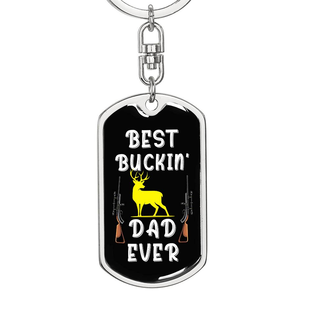 Best Buckin' Dad Ever, keychain 1