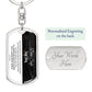 Drive Safe Mom Keychain Gift from Daughter