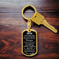Mom Keychain Gift from Son – Sentimental Dog Tag