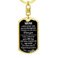 Mom Keychain Gift from Son – Sentimental Dog Tag