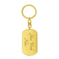 Dear Mom Keychain Gift – I Love and Appreciate You