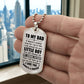 Dog Tag Necklace Gift for Dad From Son Father’s Day Gift