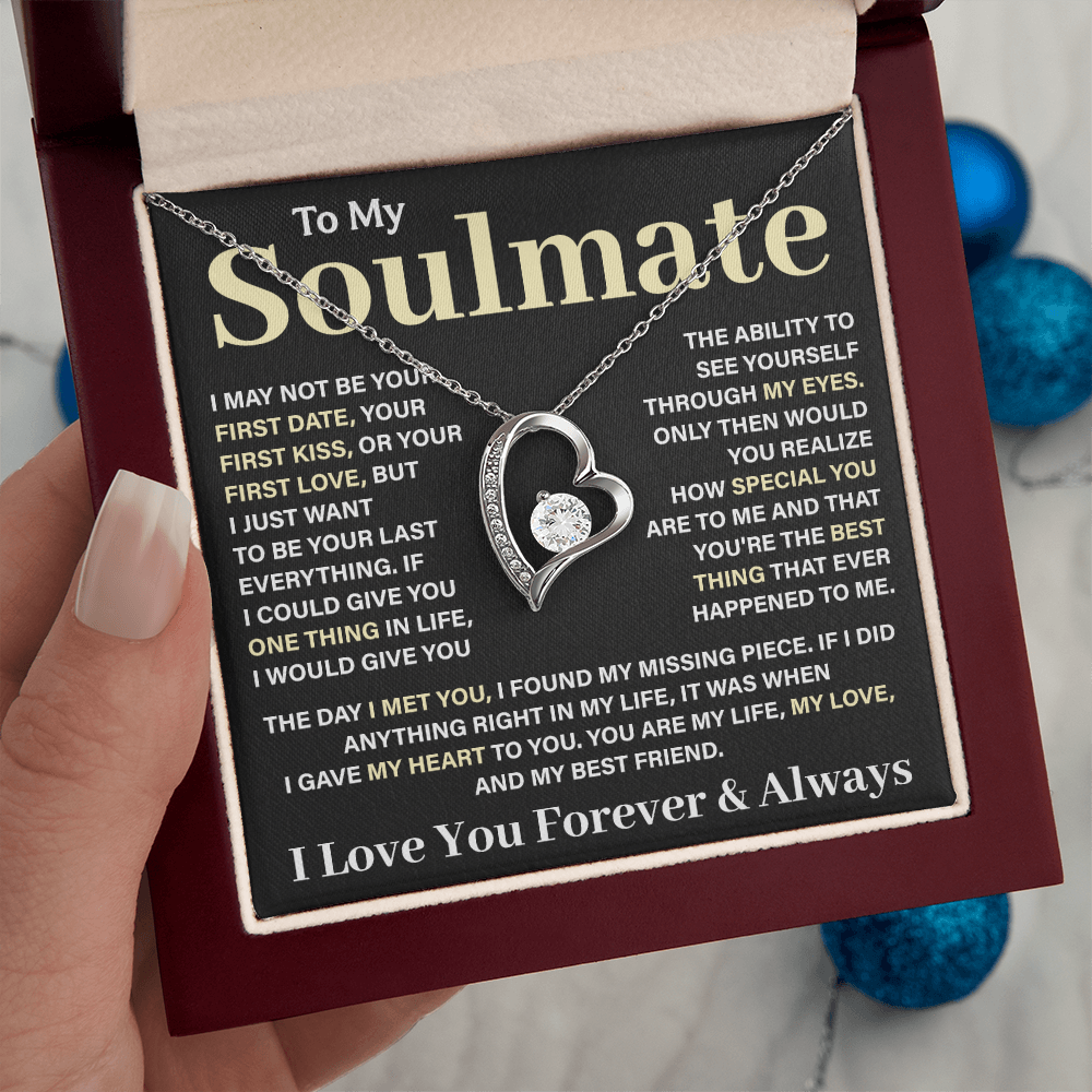 To my soulmate