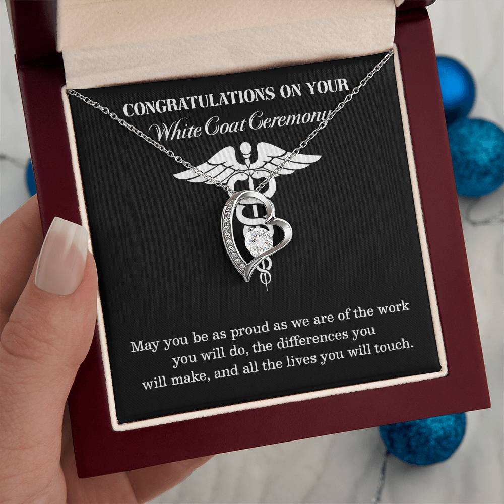 Congratulations On Your White Coat Ceremony You Can Conquer Necklace Enjoy The Journey Necklace Personal Growth Jewelry Motivational Jewelry Meaningful Gift For Graduates Achievements Necklace Congratulations Necklace White Coat Ceremony