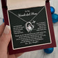 Mother Necklace Gift from Daughter – Sacrifice Message Box