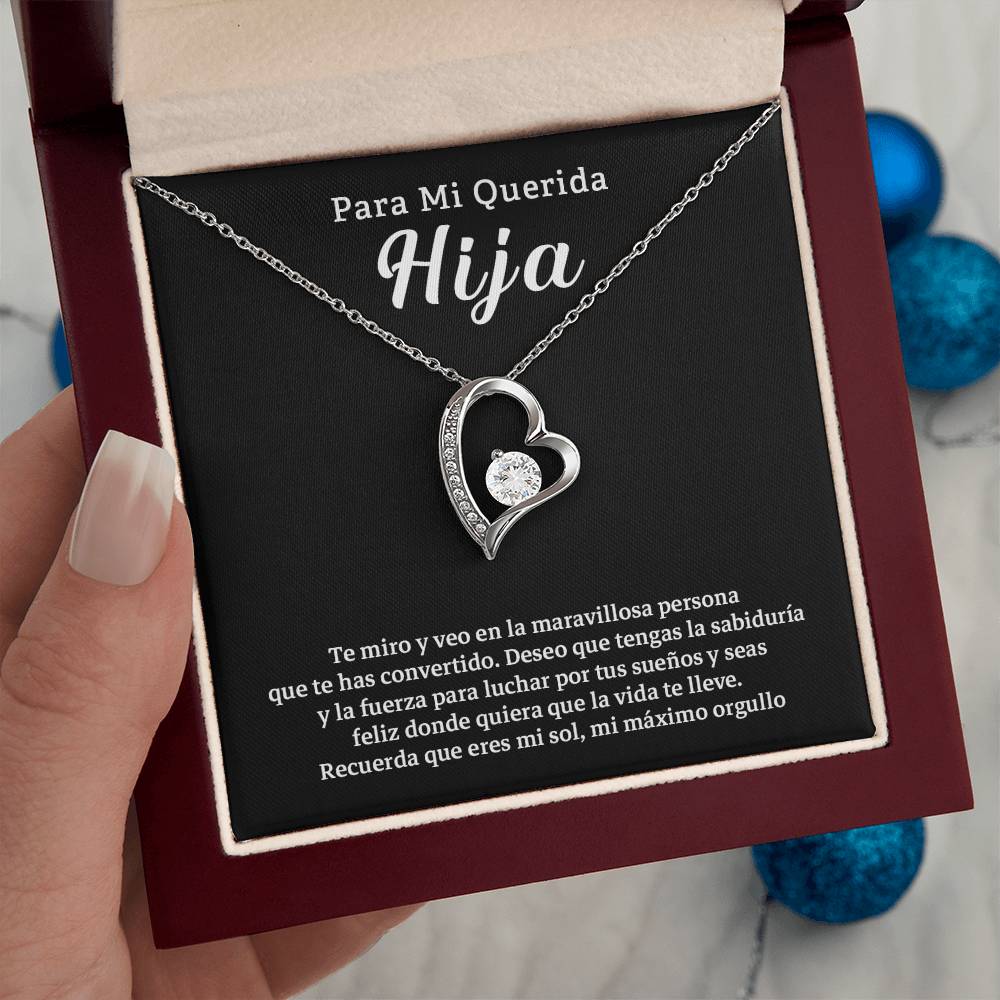 Collar Inspirador Para Mi Querida Hija Regalo Collar Para Hija Collar Sentimental Para Hija Regalo De Orgullo Para Hija Collar De Aliento Para Hija Regalo De Madre A Hija Regalo Especial Para Hija De Mamá Regalo Significativo Para Hija