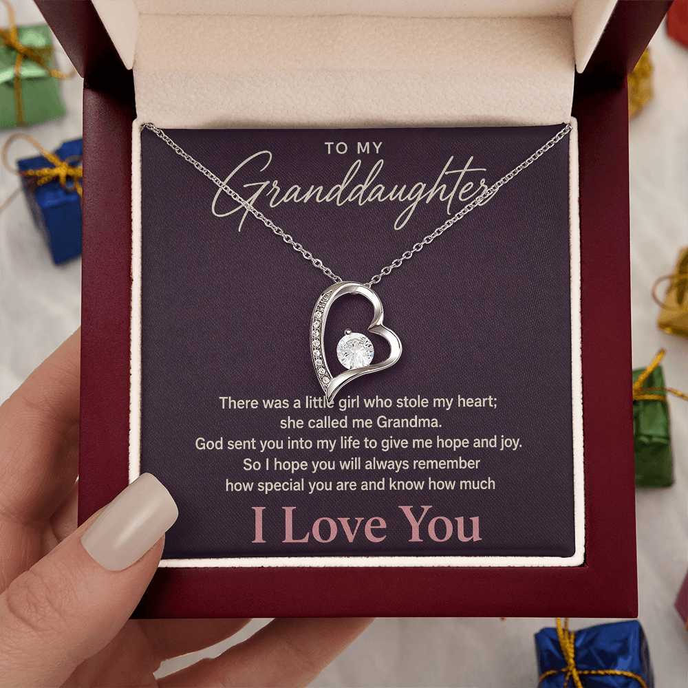 To my granddaughter