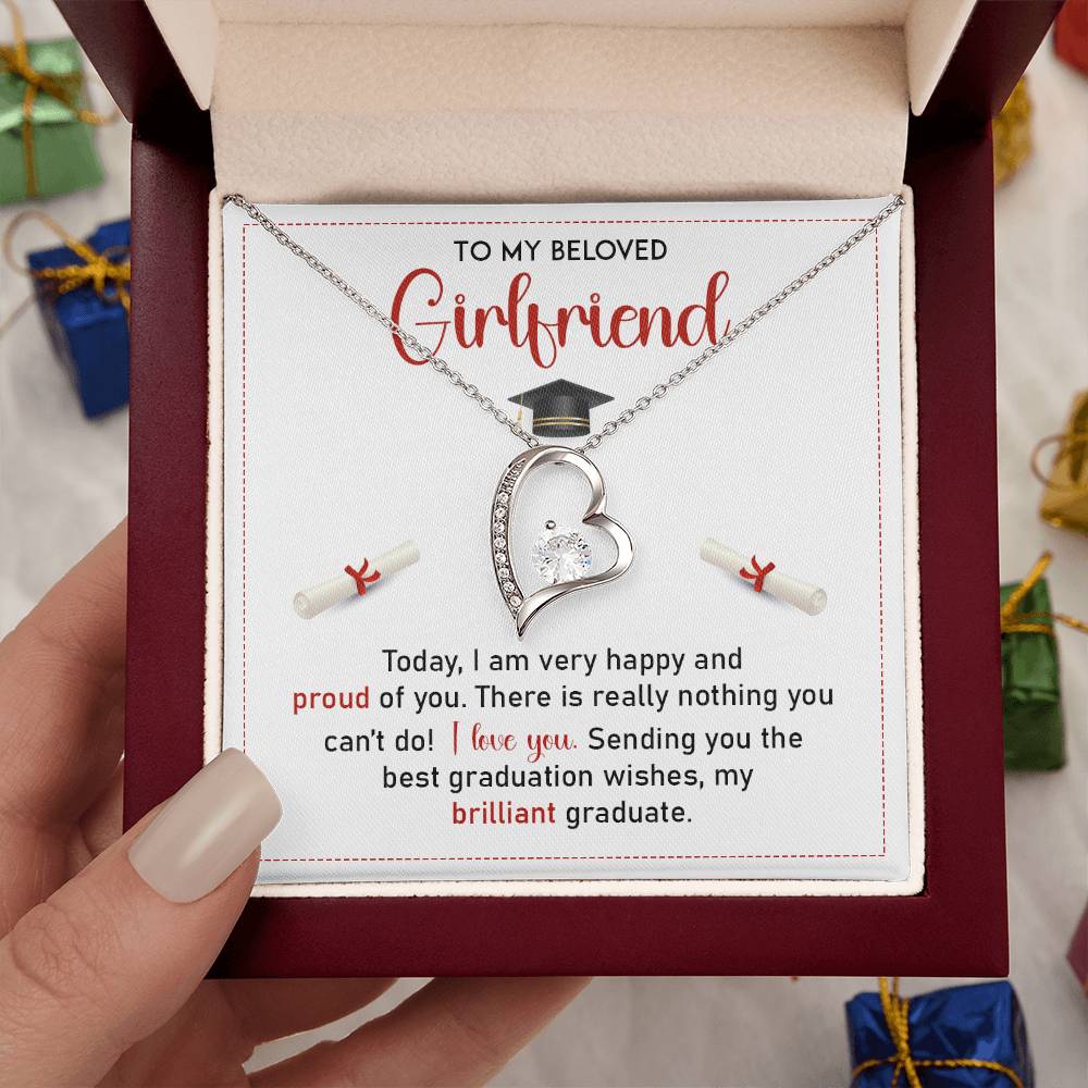 Graduation Gift Necklace for Girlfriend from Boyfriend