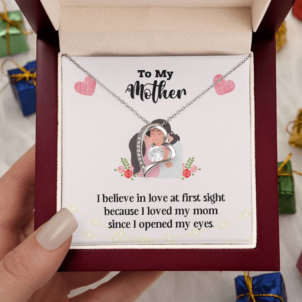 Necklace Gift for Mother – Daughter to Mom Jewelry Box